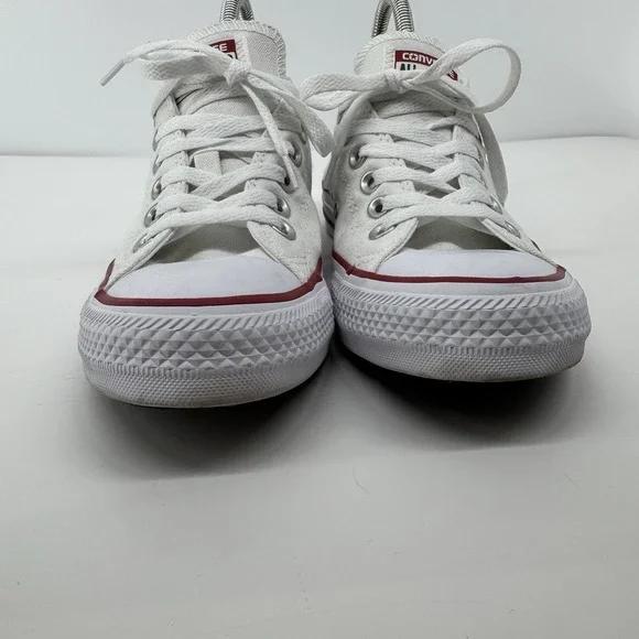 Converse Chuck Taylor All Star Low Top White Canvas Sneakers Women's 6.5 Classic - Picture 7 of 11